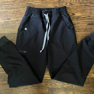 Figs High Waisted Jogger, Black, XS Regular